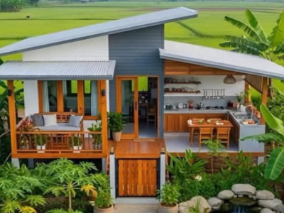 Tea Garden Facing Cottage